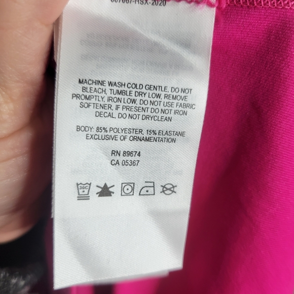 Mountain Hardwear Pink Orange Long Sleeve Active Half Zip Top - Picture 5 of 5